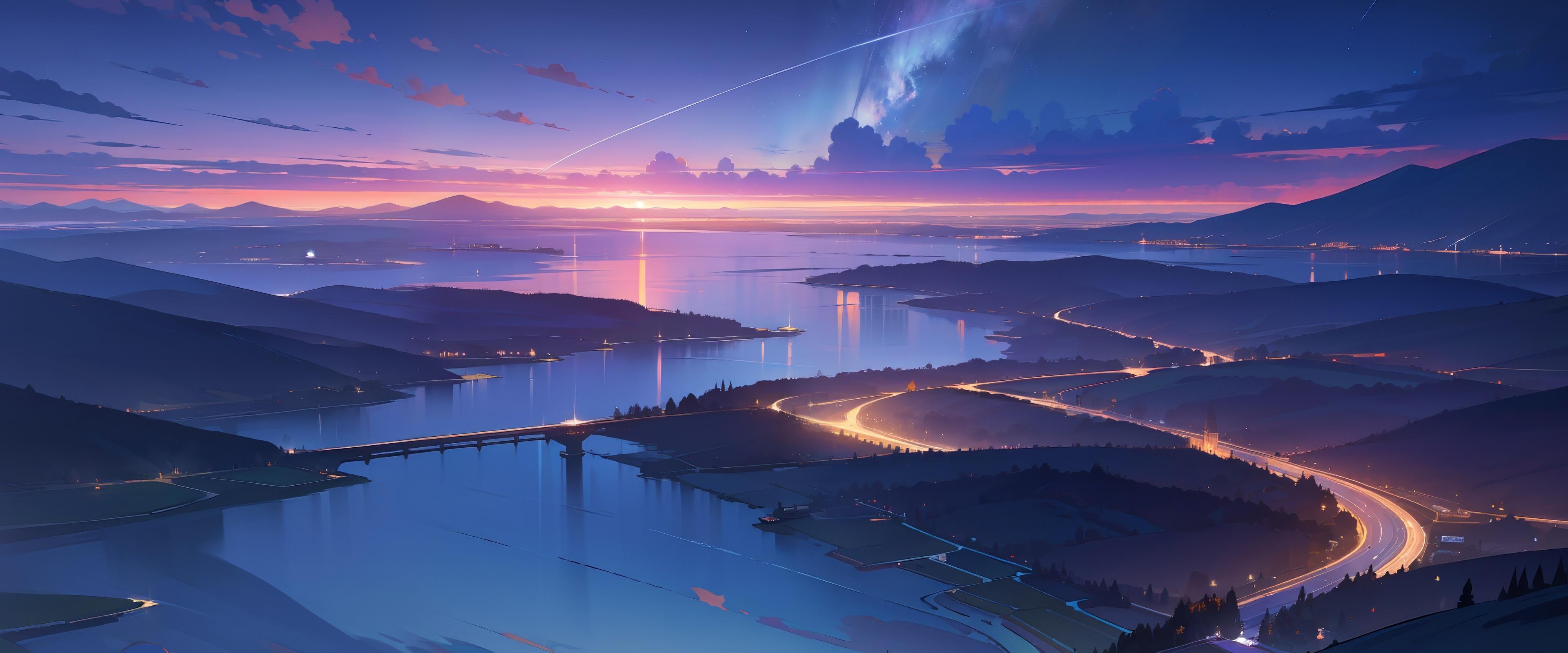 Anime Landscape [3840x1600]