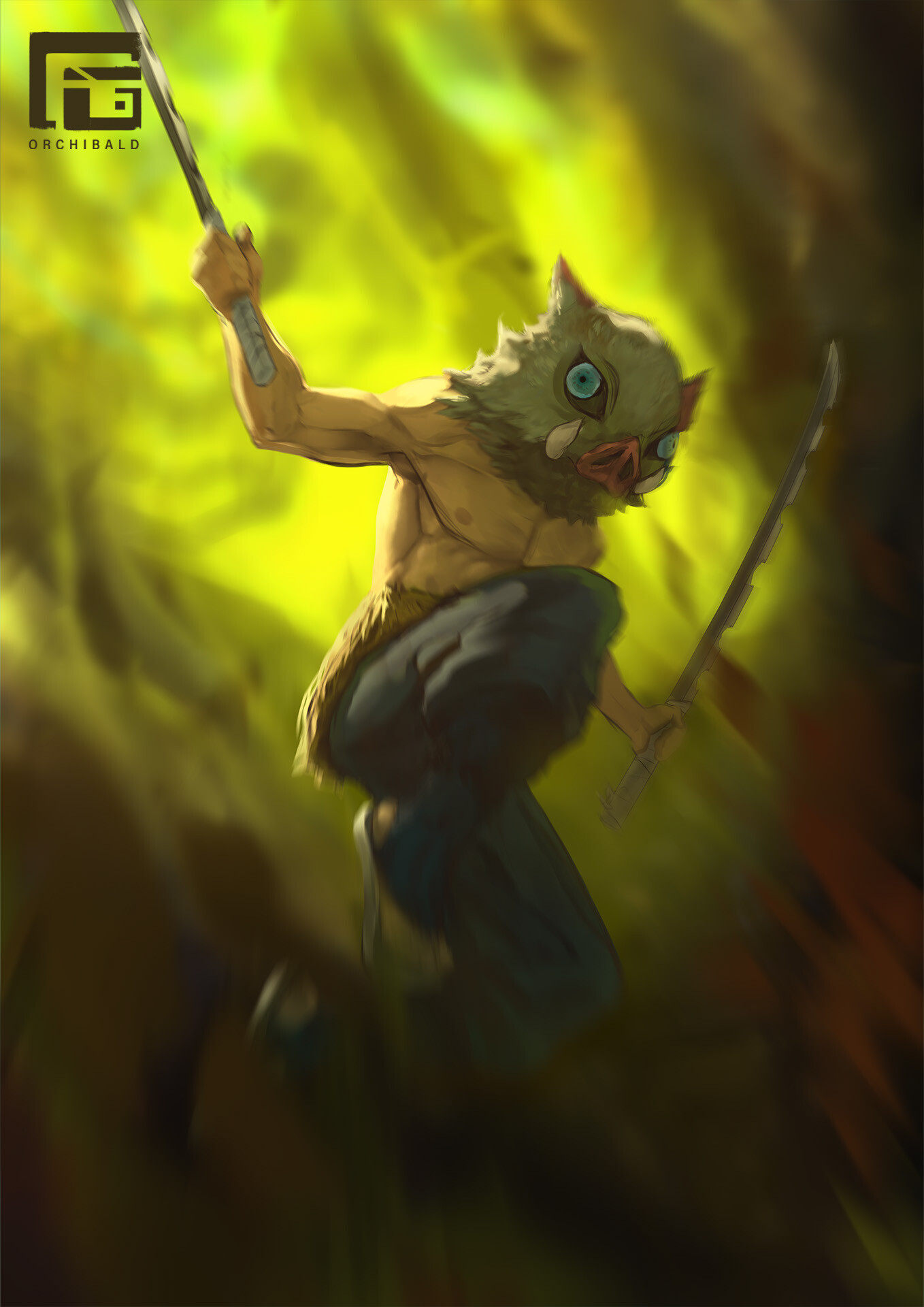 Inosuke // Demon Slayer