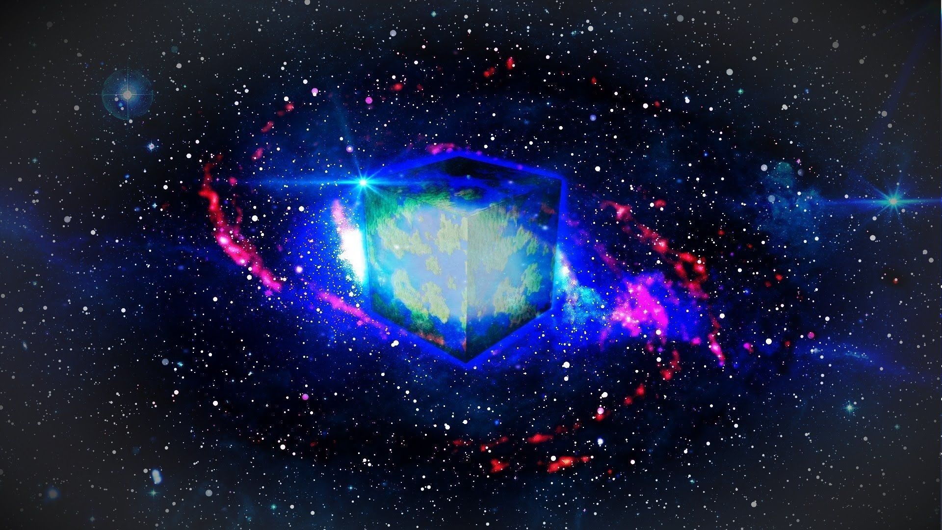 Minecraft Space Background. Space background, Minecraft wallpaper, Minecraft space