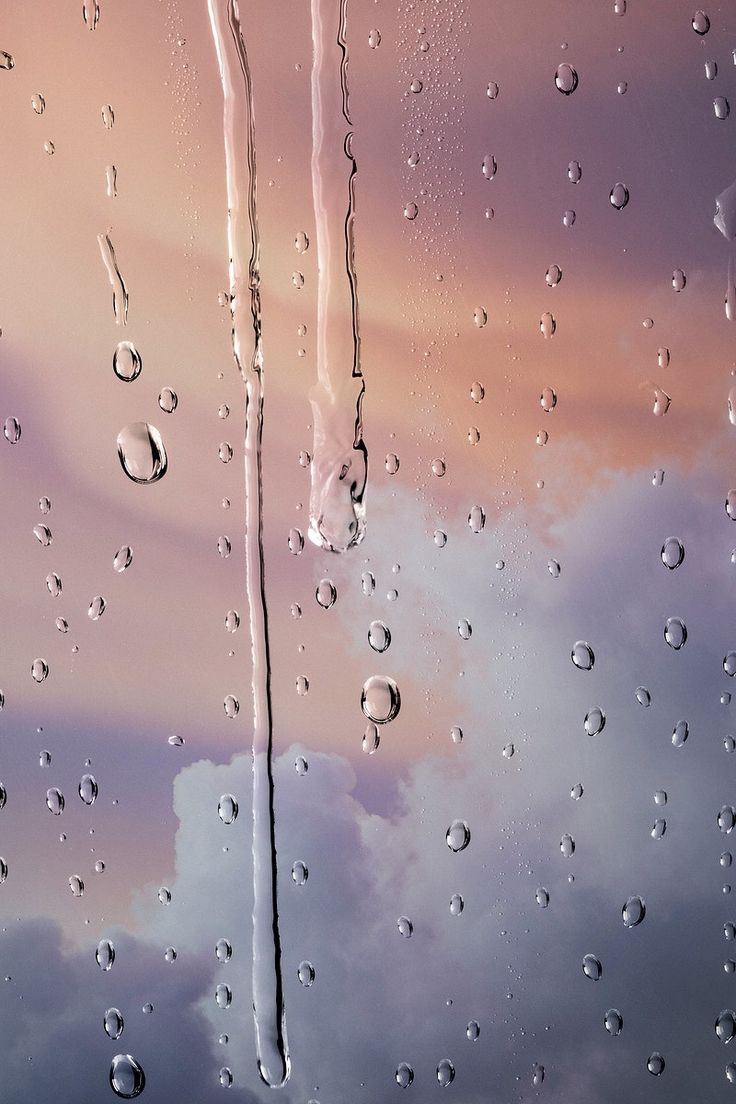 Download Premium Psd / Image Of Rainy Window Background, Water Effect Psd Add On, Pastel Sky By Boom About Rai. Pastel Sky, Background Design, Textured Background