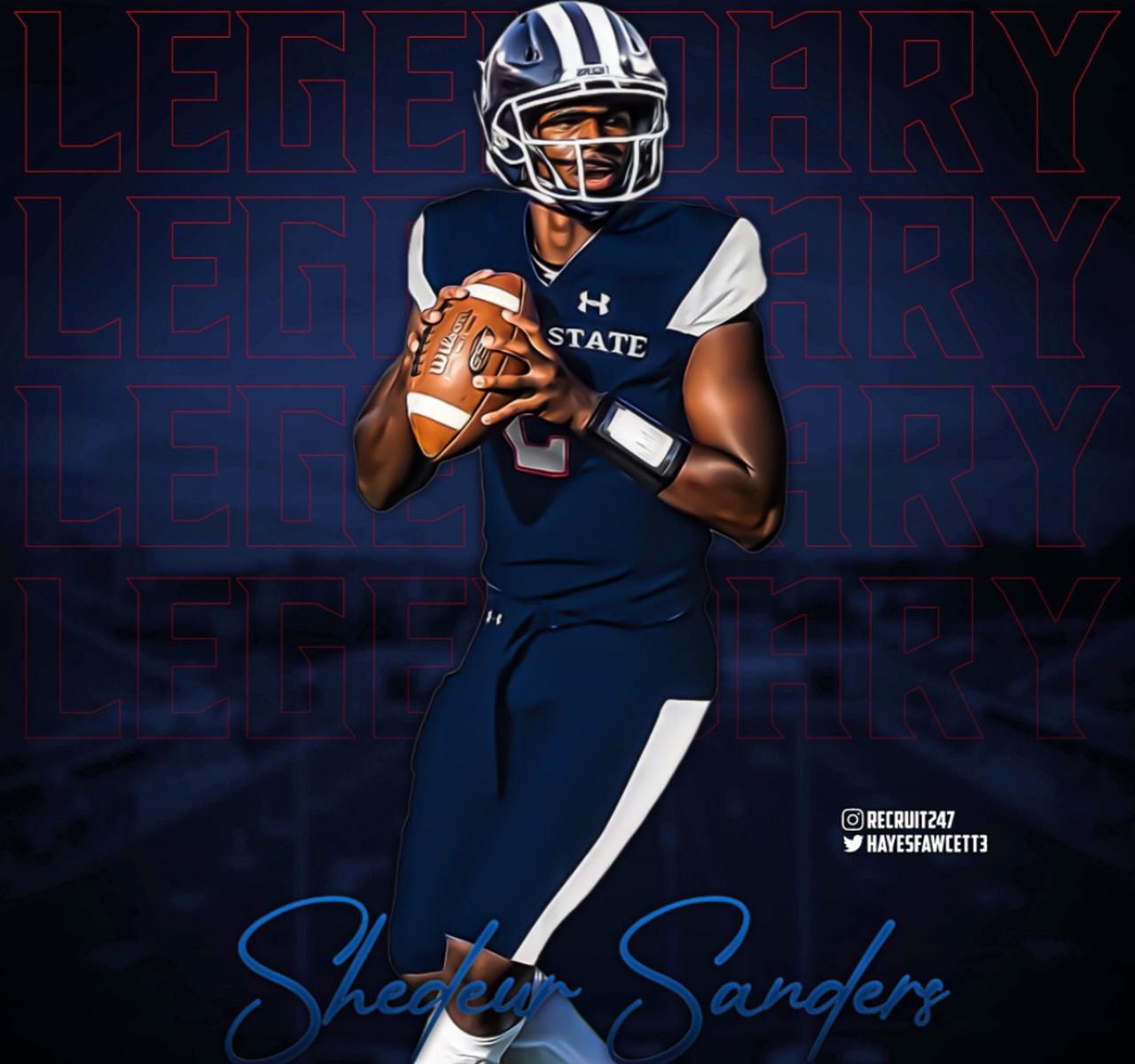 Shedeur Sanders, 4 Star Quarterback And Son Of Deion Sanders, Commits To Jackson State To Join Father