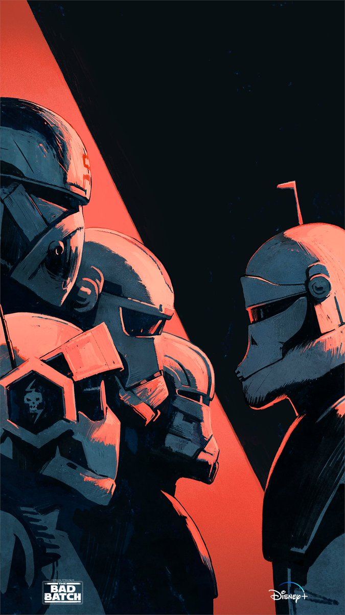 Star Wars the epic reunion with this mobile wallpaper inspired now streaming #TheBadBatch