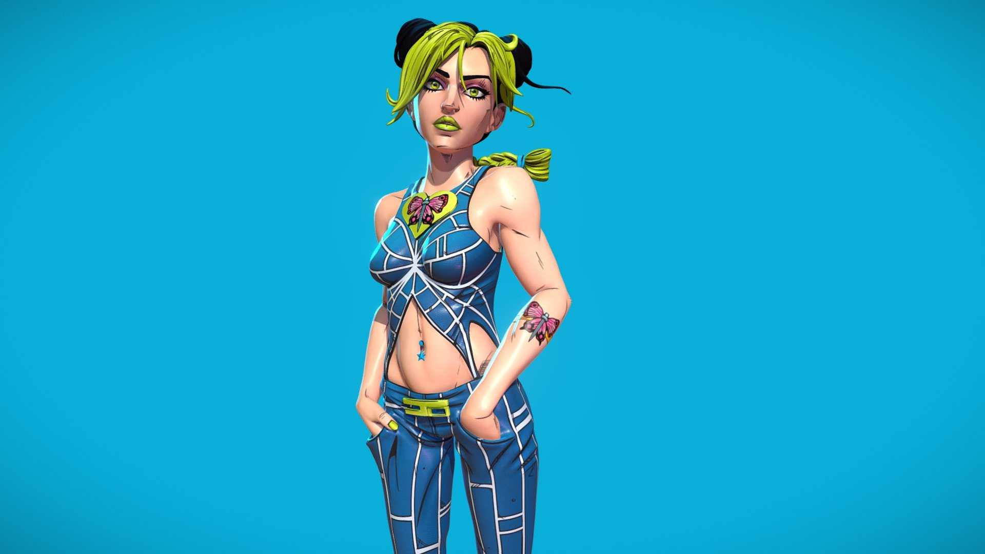 HD jolyne wallpapers