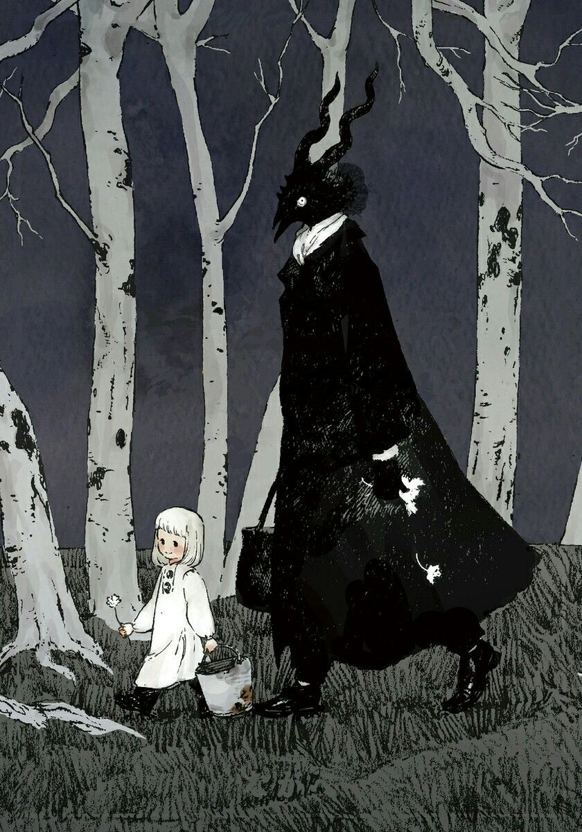 Totsukuni no shoujo manga cover art clean. Illustration, Ilustraciones, Mi mundo de libros