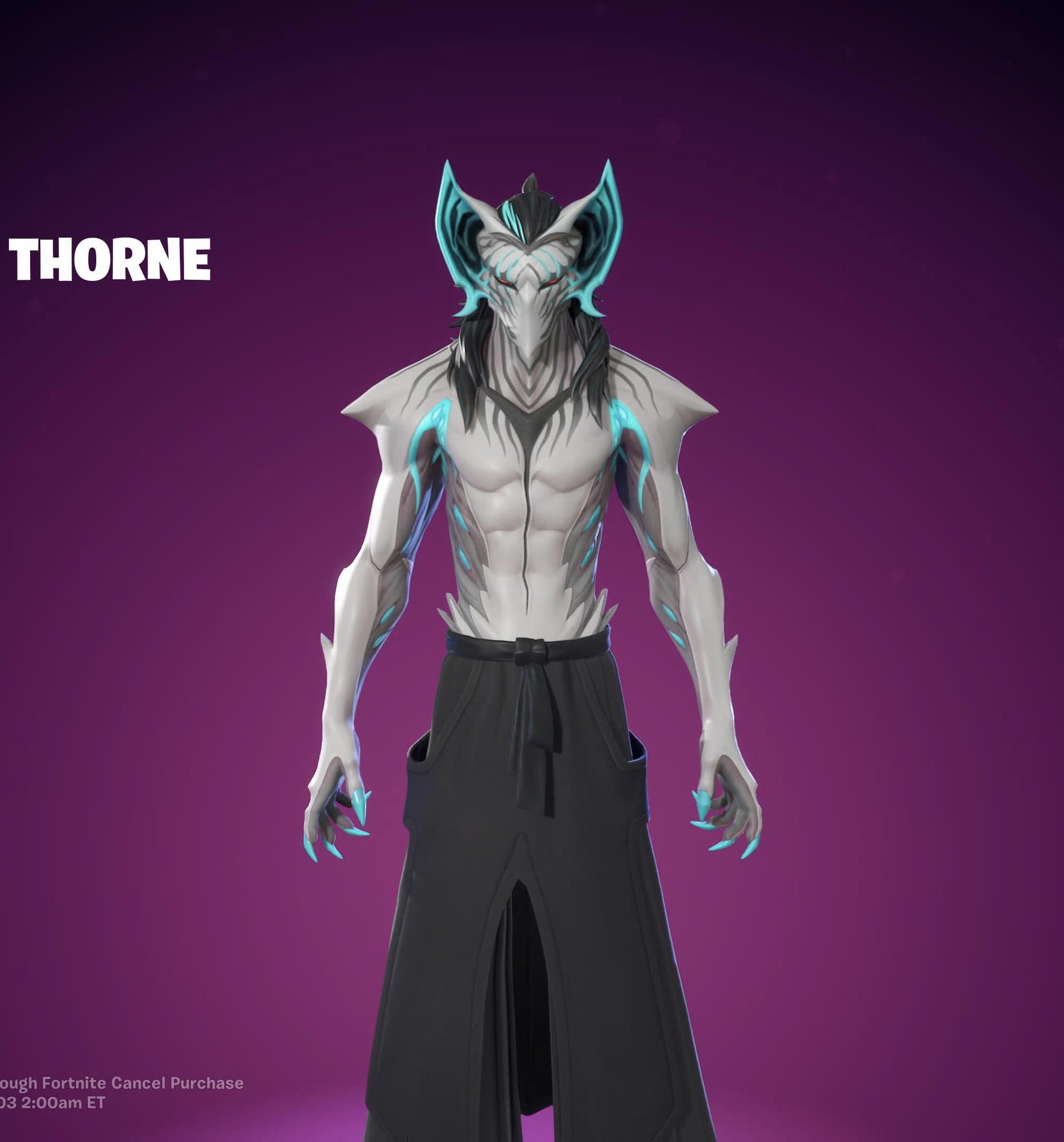 New Vampire Kado Thorne in Fortnite