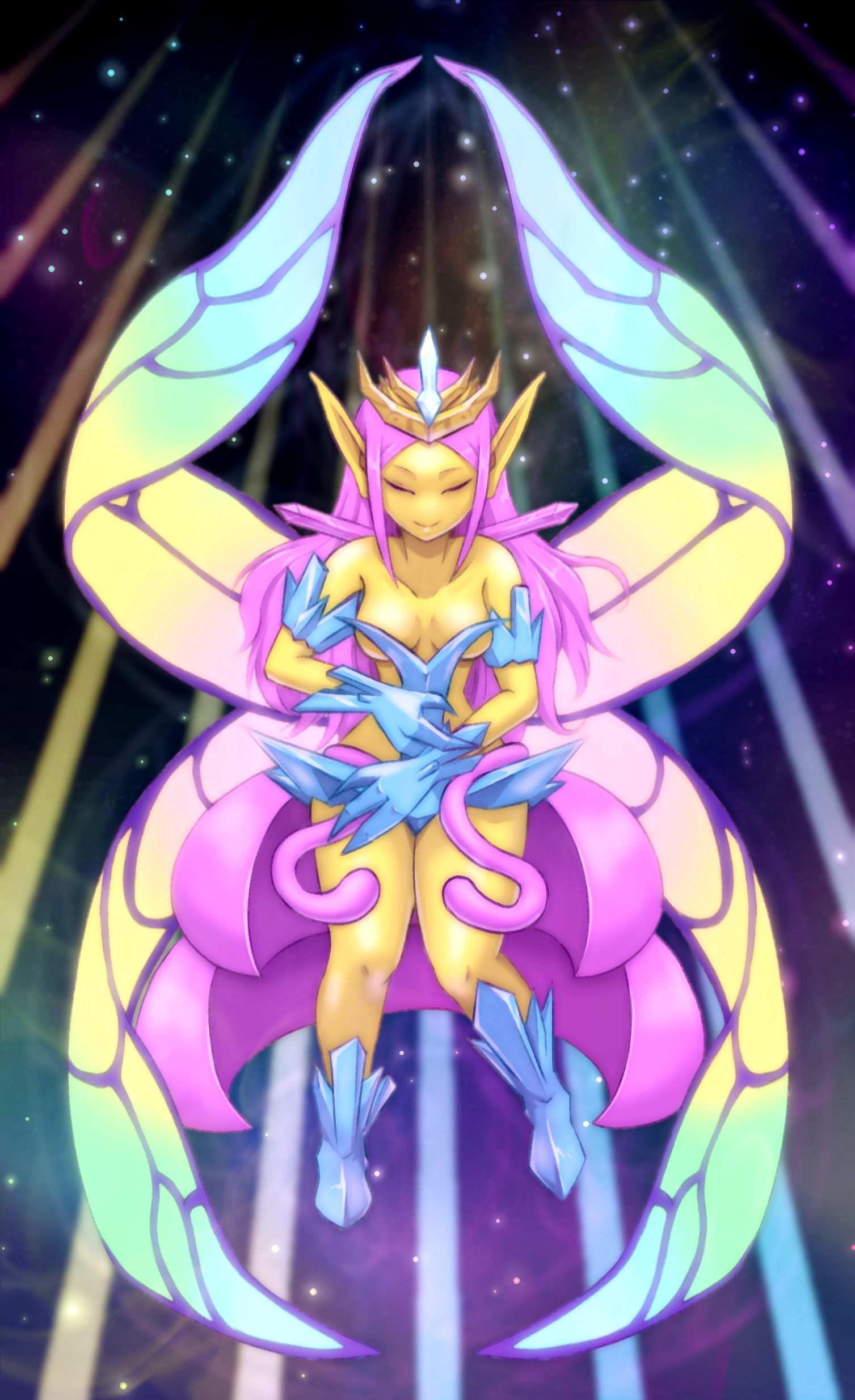 Empress of Light. Anime character design, Fan art, Tinkerbell and friends