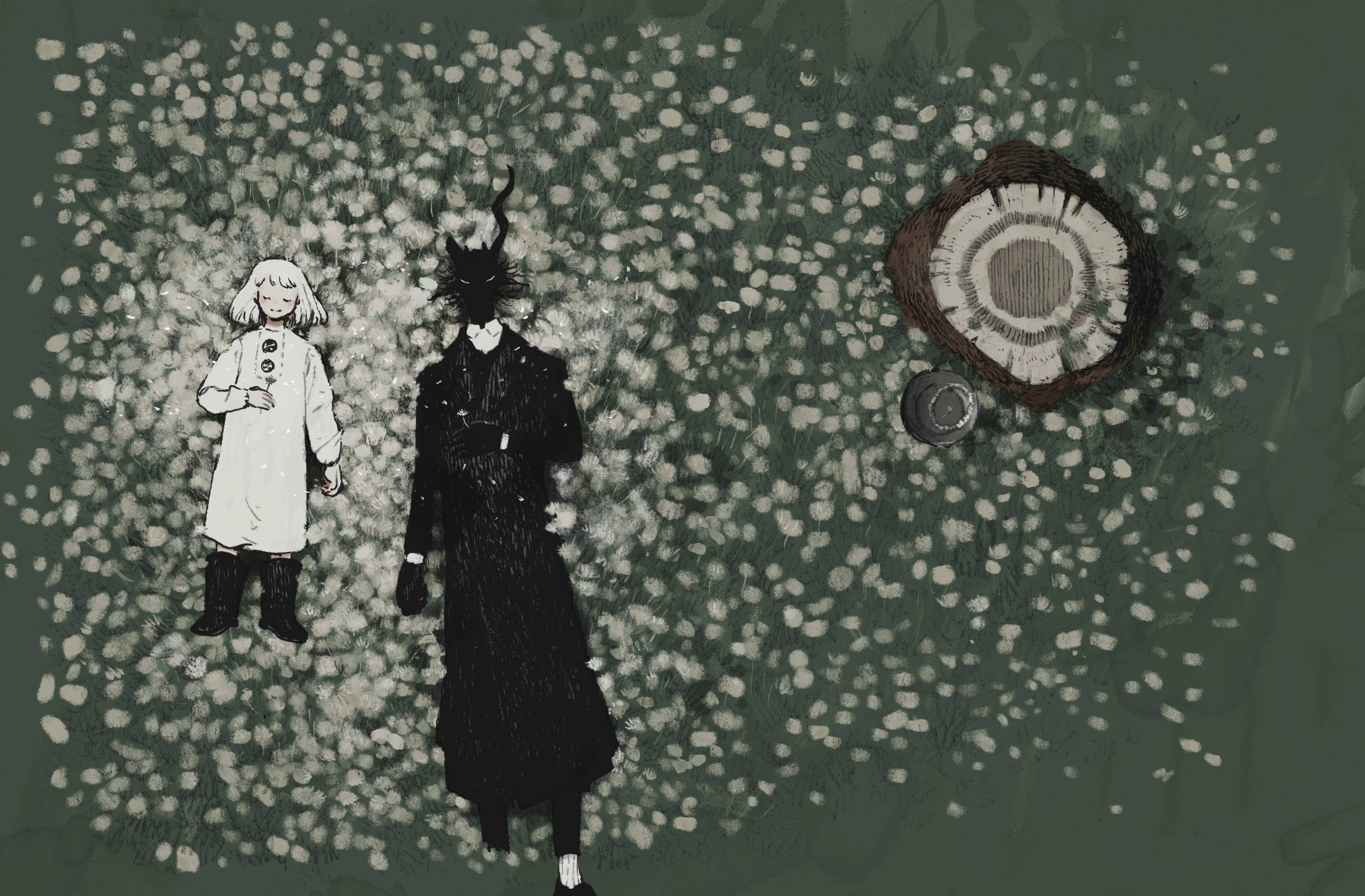 Manga Mogura RE no shoujo (The Girl from the Other Side) final vol 11 cover preview by Nagabe. English release by Seven Seas French release