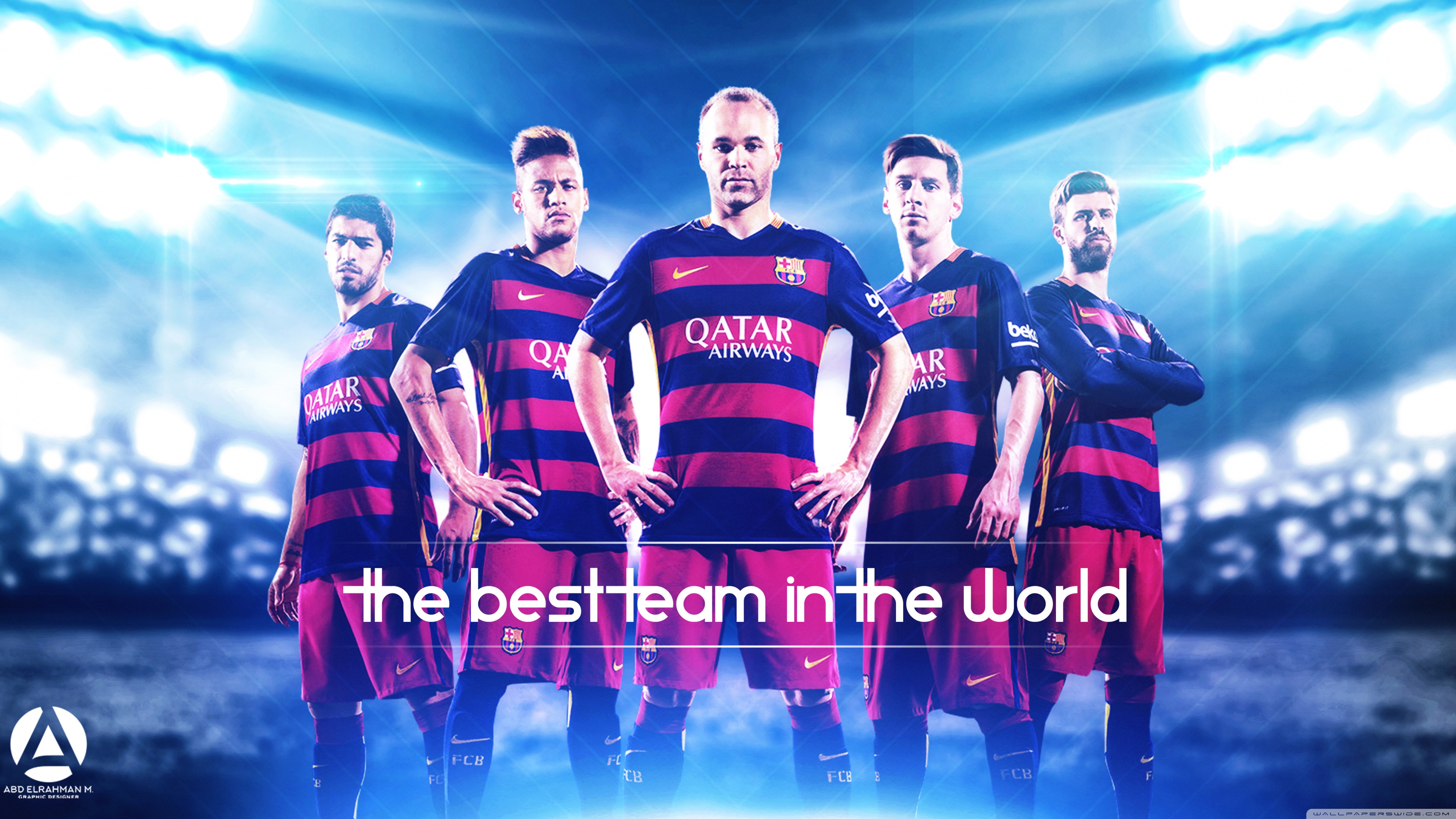 FC Barcelona Best In The World Ultra HD Desktop Background Wallpaper for 4K UHD TV, Tablet