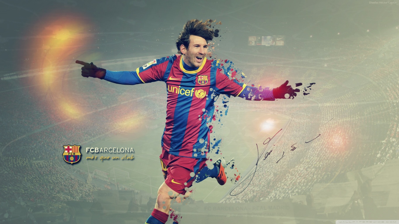 Messi Barcelona 4K UHD Wallpaper for UltraHD Desktop and TV, Widescreen and UltraWide Display, Smartphone and Tablet Devices