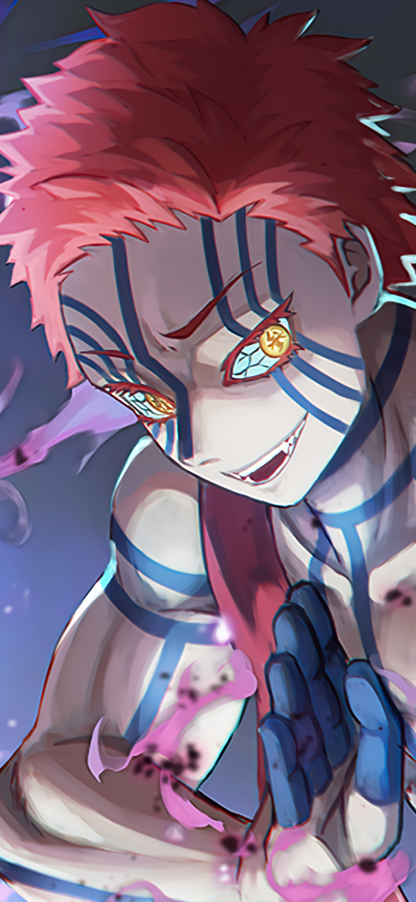 Akaza (Demon Slayer: Kimetsu No Yaiba) Wallpaper, Phone Wallpaper, PFP, Gifs, and More!
