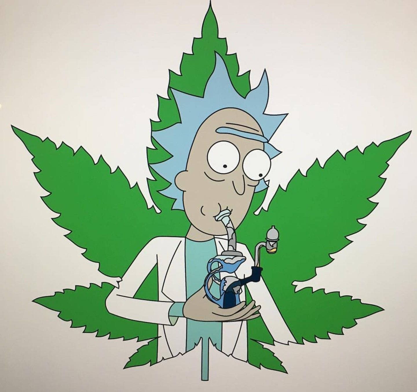 Cartoon Weed Wallpaper