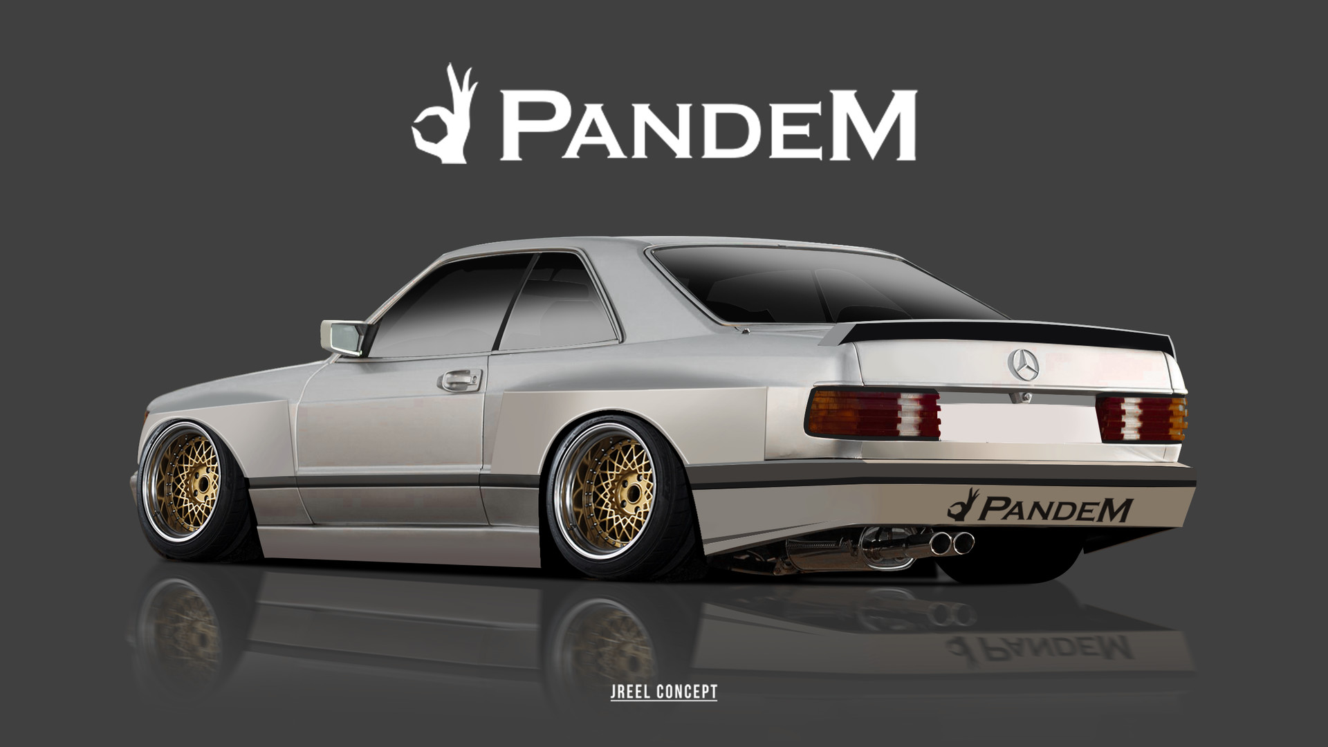 Mercedes Benz 560SEC HD Wallpaper Und Hintergründe