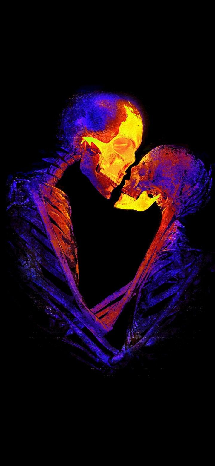 X Ray Love. Twin Flame Art, Soulmates Art, Flame Art