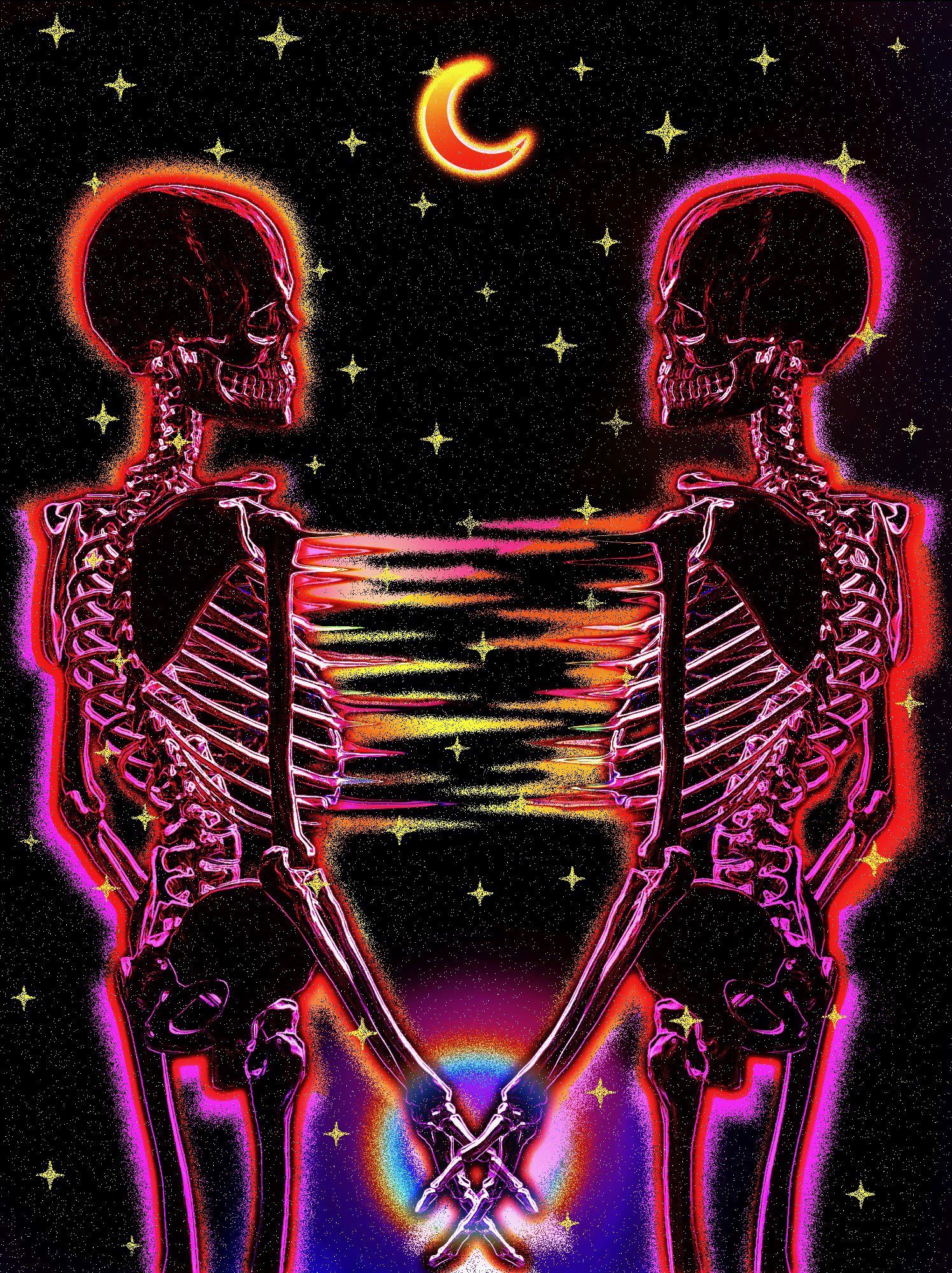 synth on Twitter. Twin flame art, Spiritual artwork, Flame art