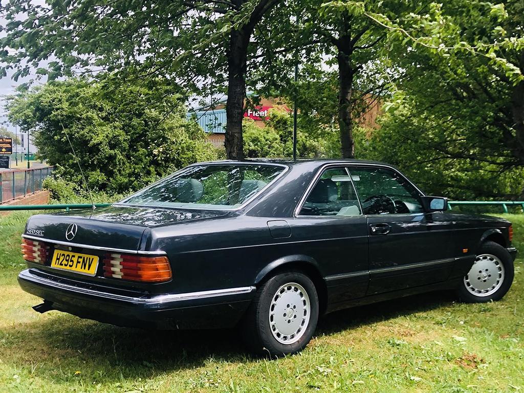 Mercedes Benz 560 SEC (C126). The Brave Pill