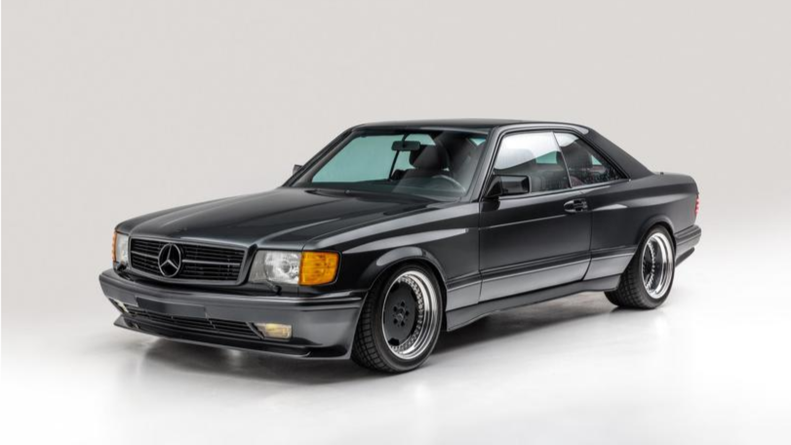 Mercedes Benz 560 SEC Widebody Restomod Headed To Auction
