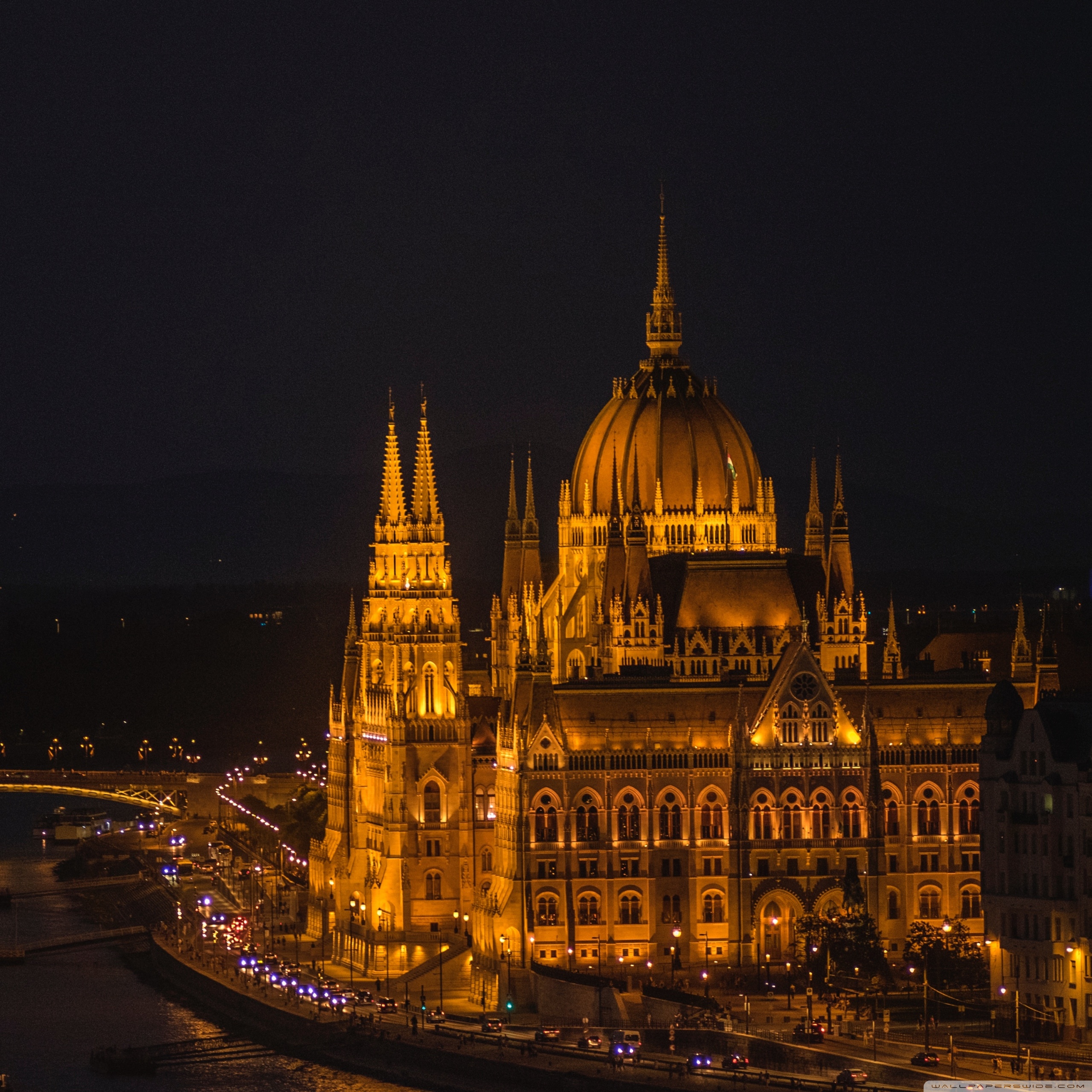 Budapest Night Photography Ultra HD Desktop Background Wallpaper for 4K UHD TV, Widescreen & UltraWide Desktop & Laptop, Tablet