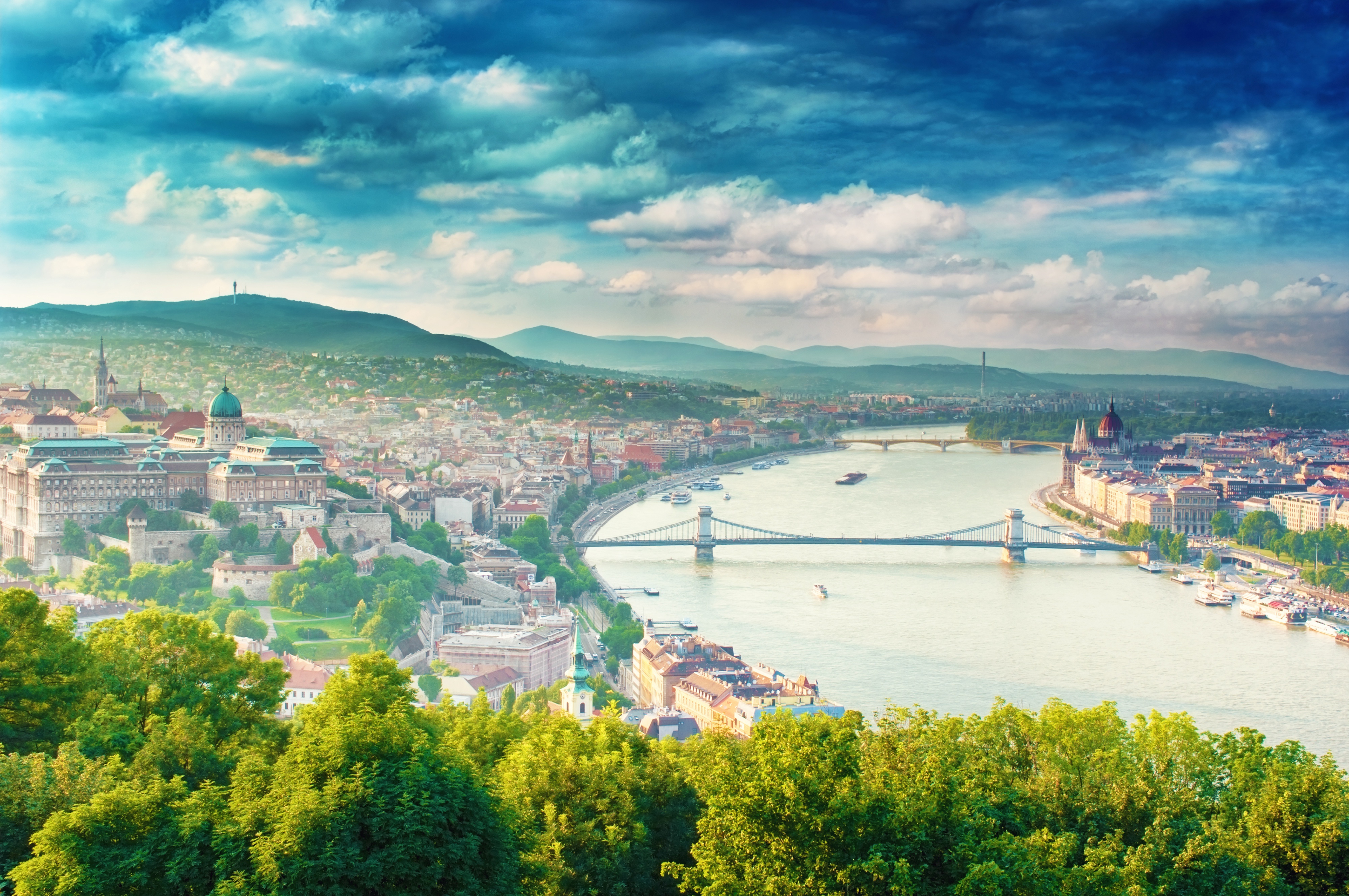 Man Made Budapest 4k Ultra HD Wallpaper