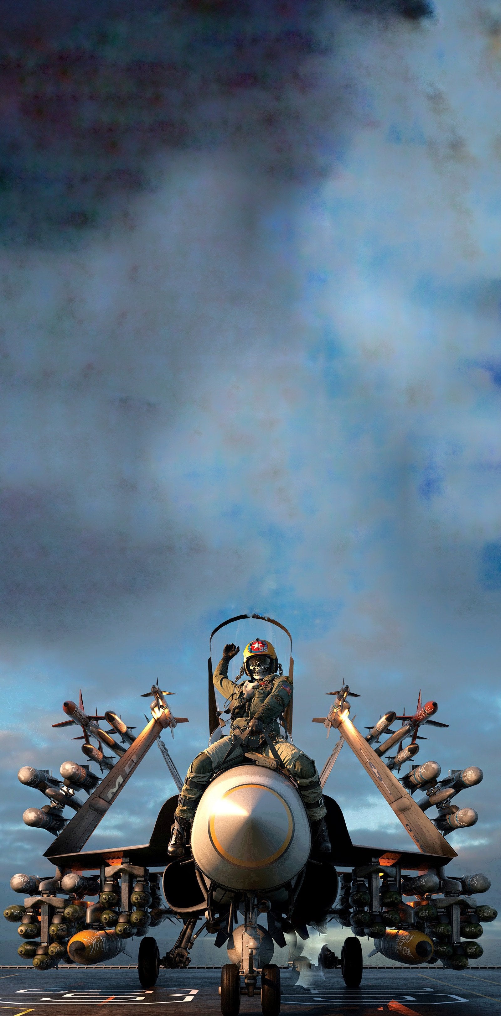 WARHEADS ON FOREHEADS phone wallpaper