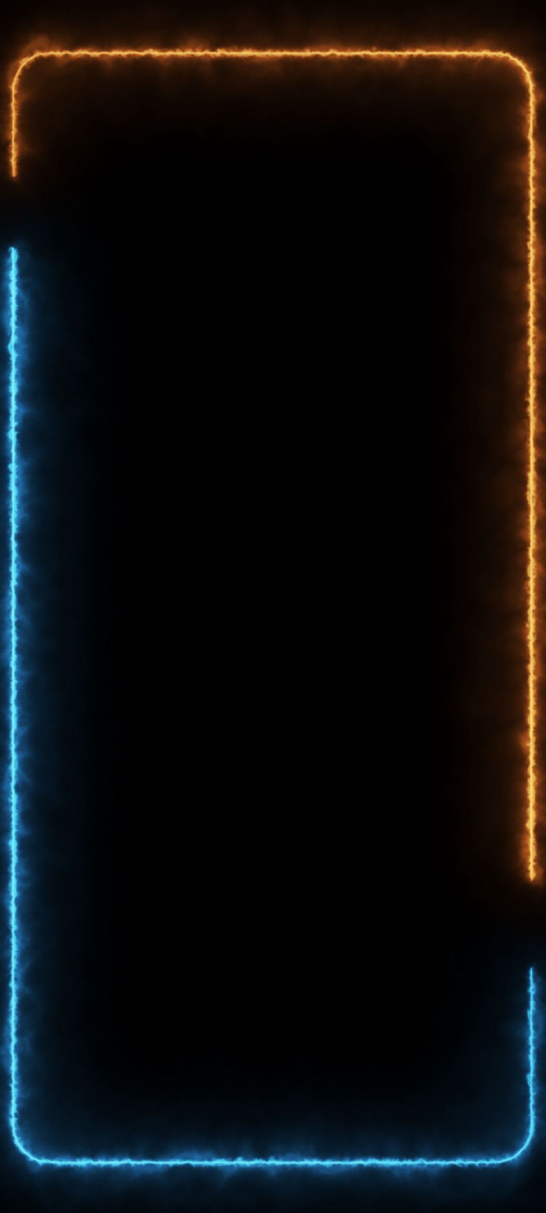 Black Background Border Phone