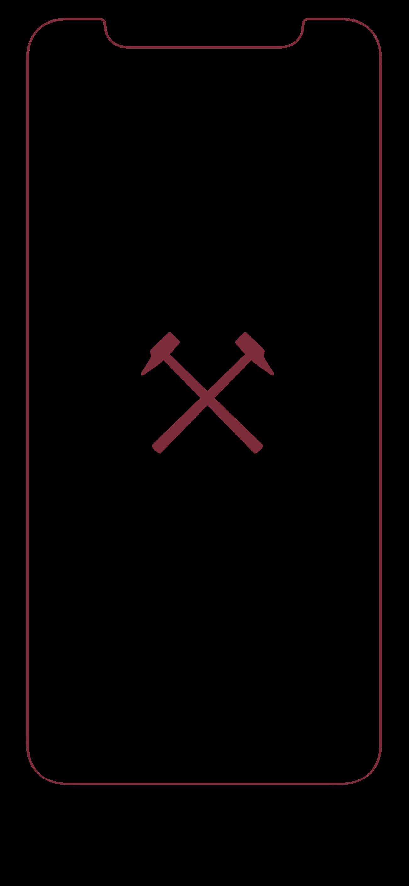Made a west ham wallpaper for iPhone X, the claret border goes around the edge of the phone thought it looked quite good and worth sharing. Also COYIs going up to Watford