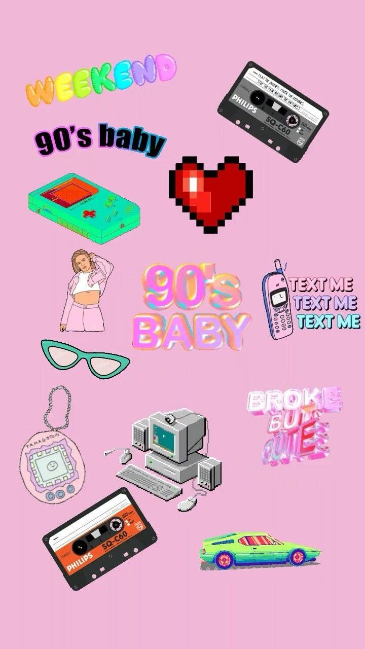 90s aesthetic Wallpaper