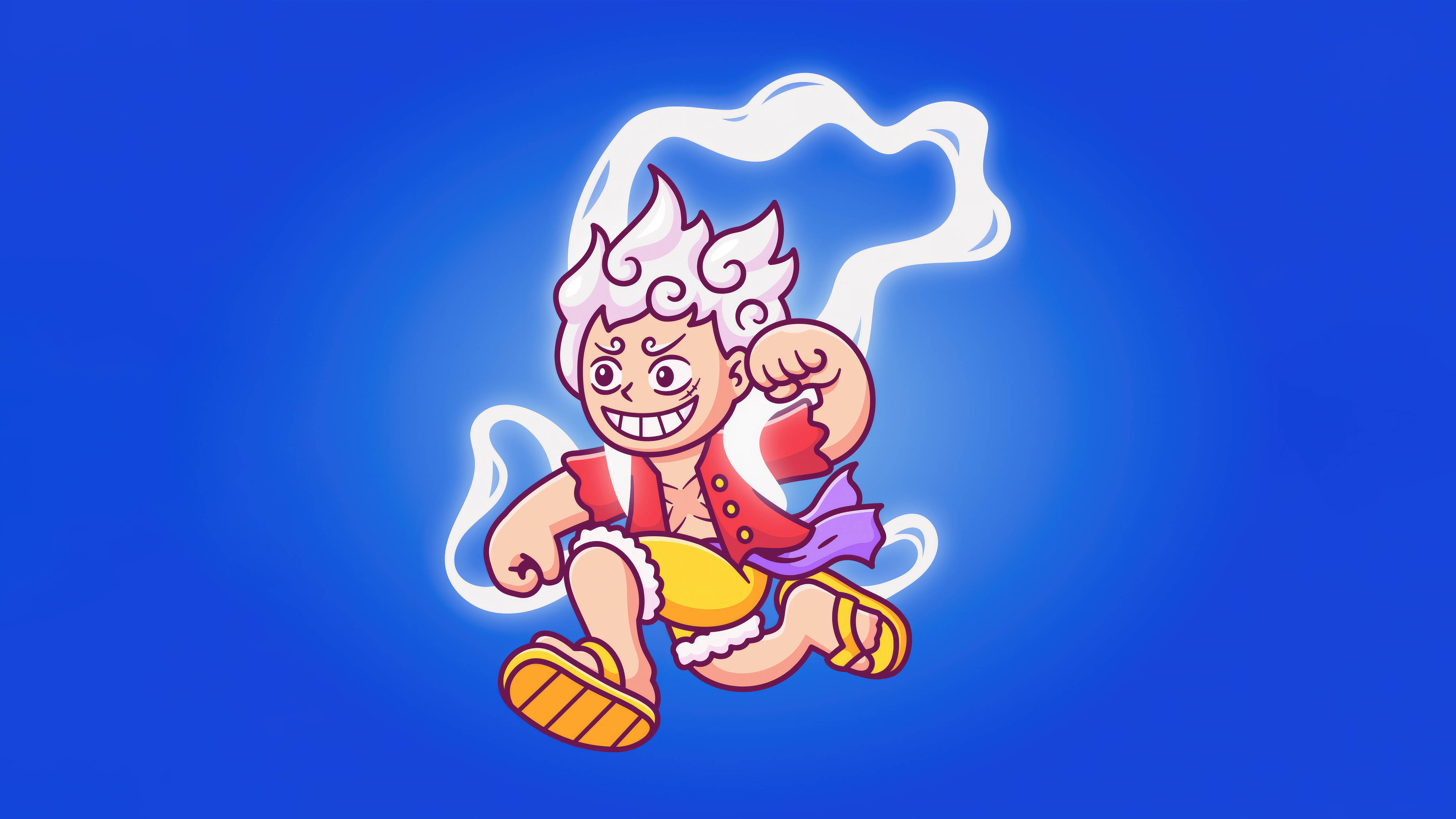 Sun God Nika Luffy Gear 5 Wallpaper, HD Anime Wallpaper, 4k Wallpaper, Image, Background, Photos and Picture