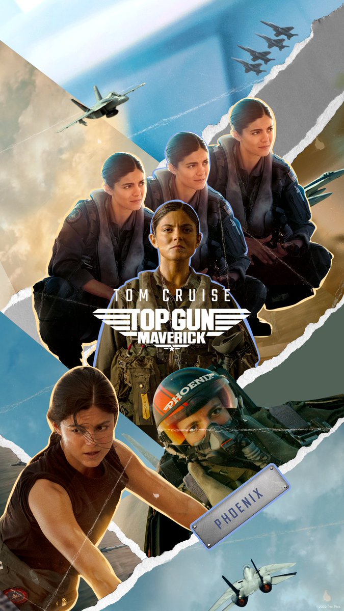 Top Gun Archive Gun: Maverick phone wallpaper [via Paramount Picture Mexico] #TopGunMaverick