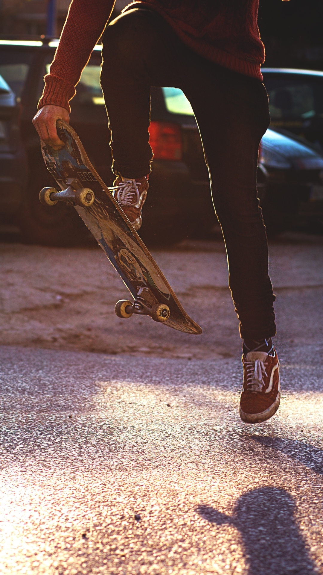Skateboarding Phone Wallpaper