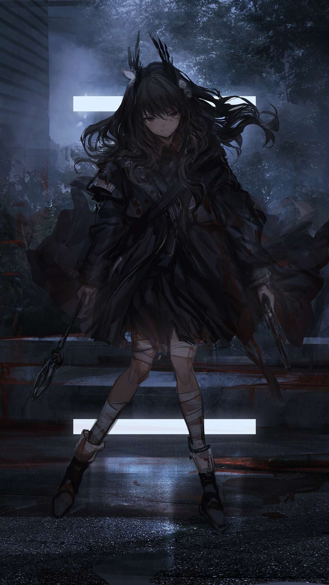 Gothic Anime Wallpaper for iPhone and Android