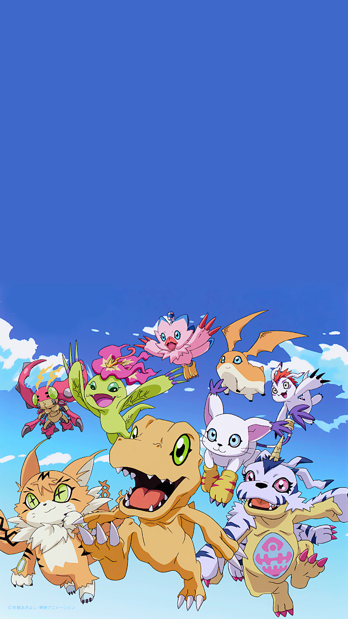 digimon. 디지몬 어드벤처 트라이, 디지몬, 캐릭터 일러스트