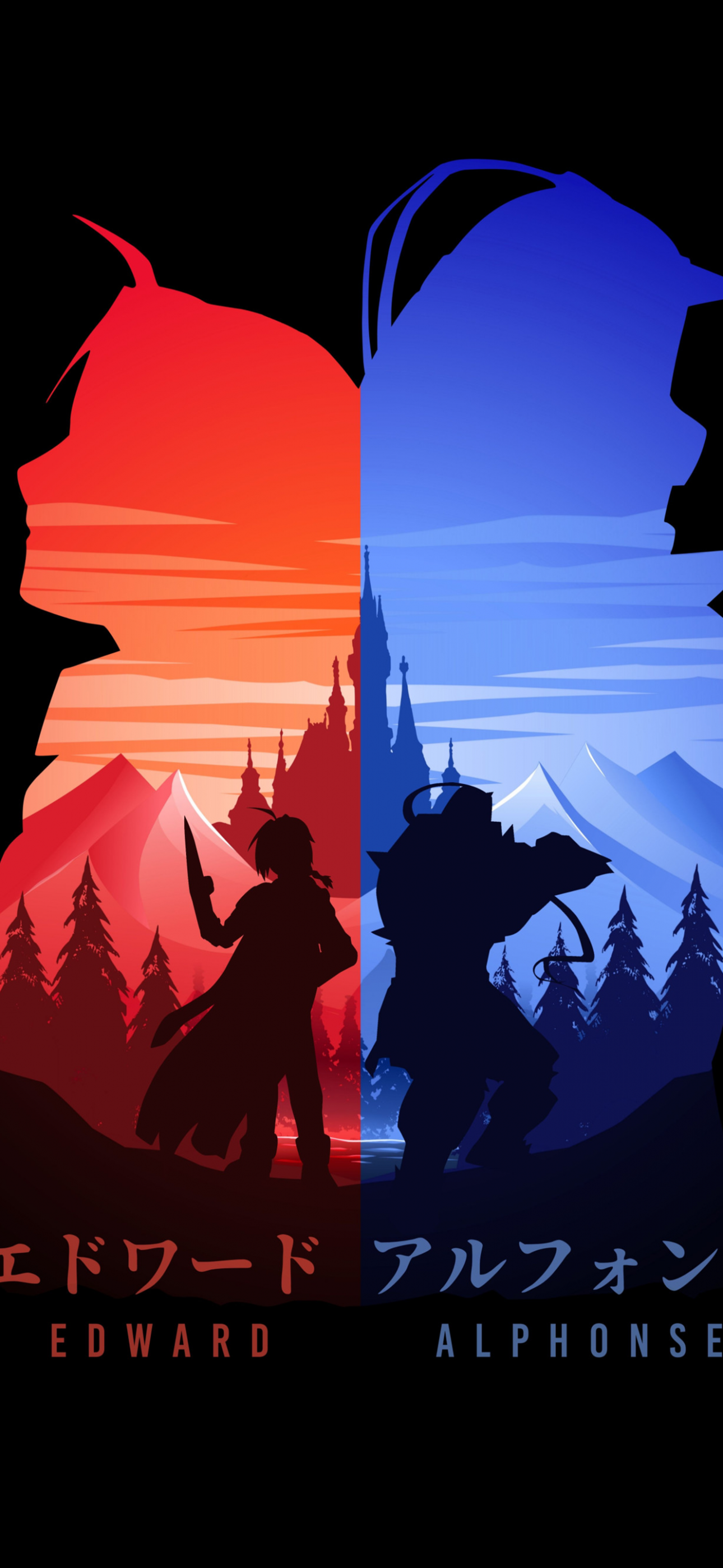 Fullmetal Alchemist Wallpaper 4K, AMOLED, Edward Elric