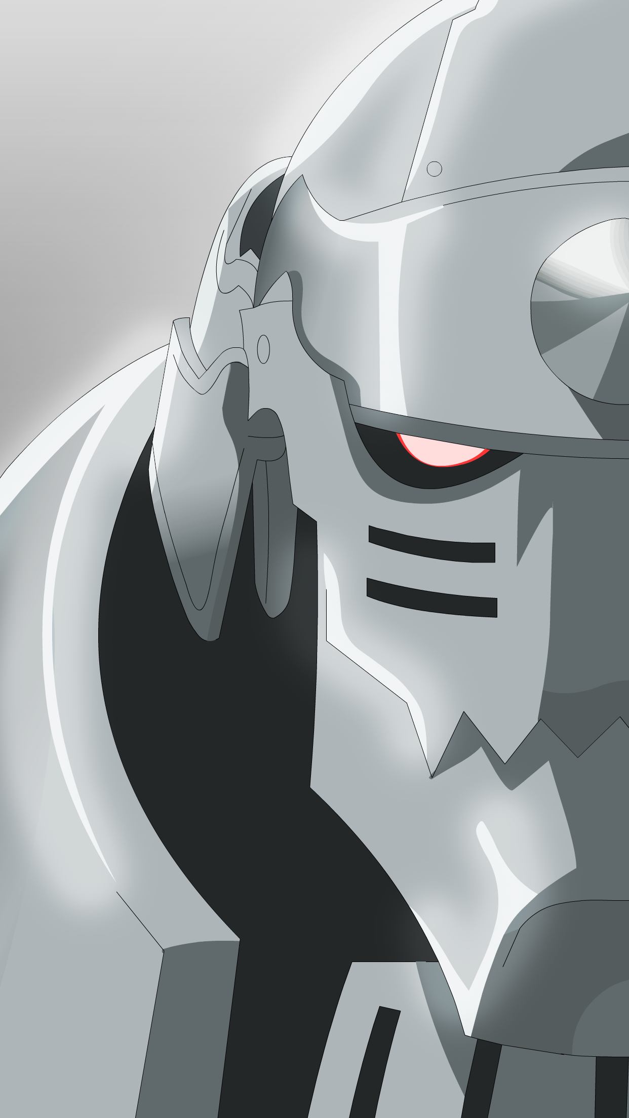 Full Metal Alchemist Alphonse Wallpaper for iPhone 11, Pro Max, X, 8, 7, 6