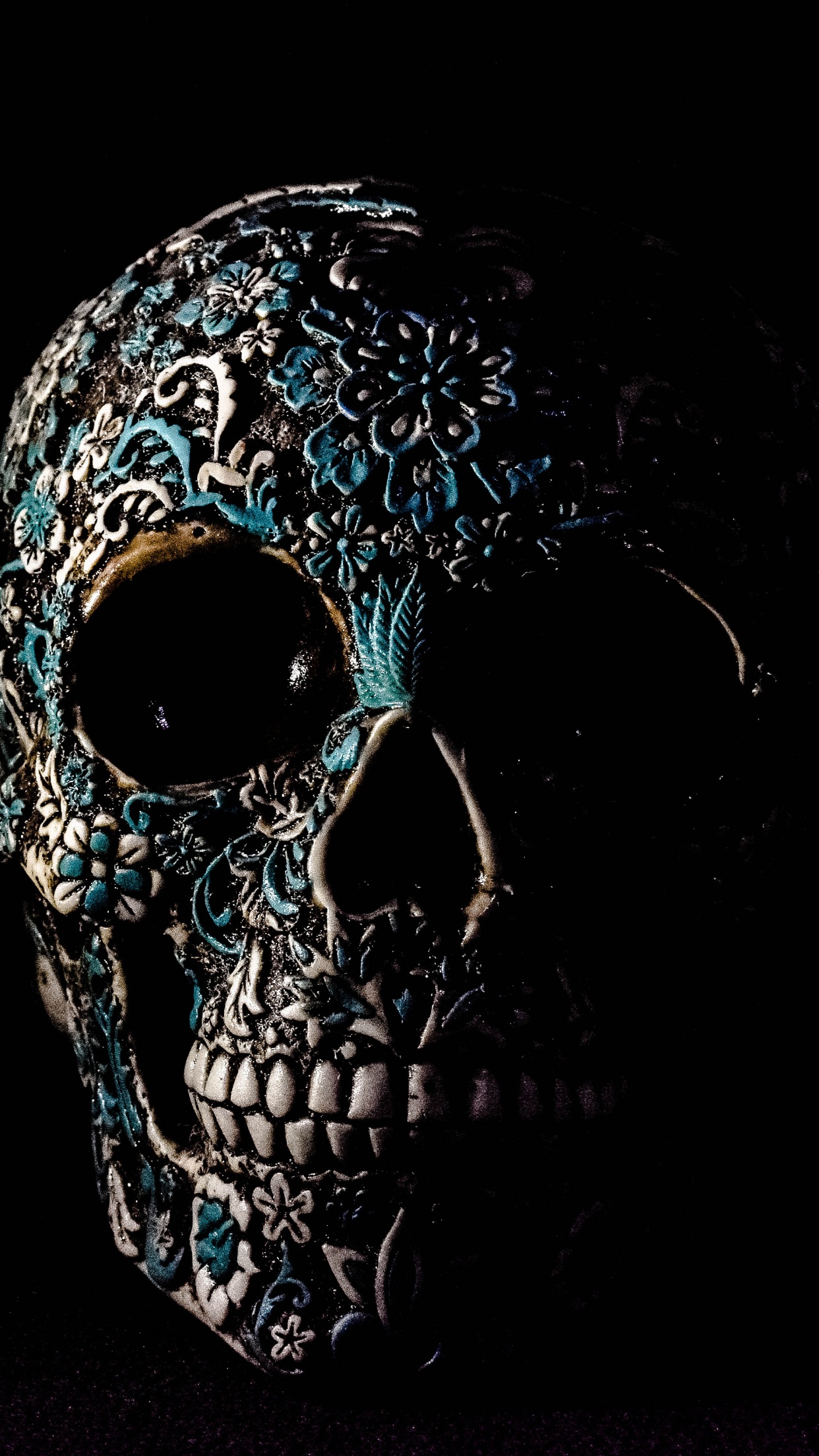 Skull Wallpaper 4K, Human, Skeleton