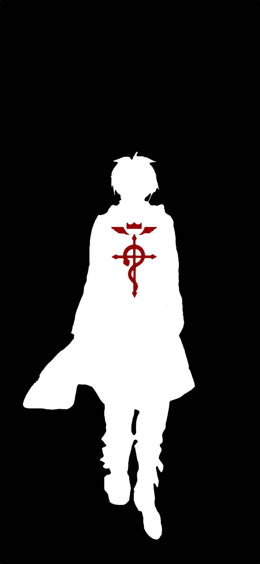 Download Fullmetal Alchemist Anime Black And White iPhone Wallpaper