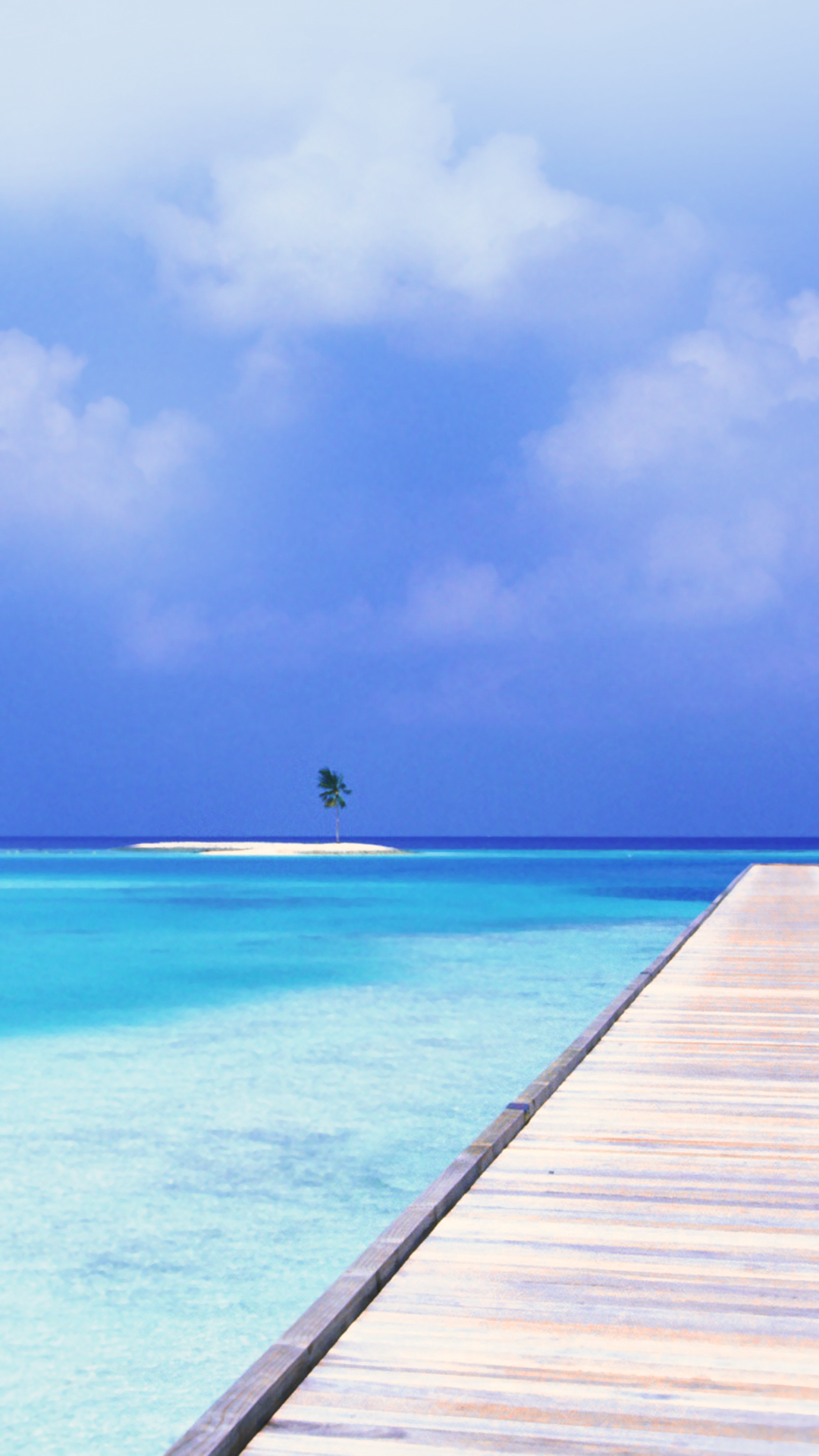 Tropical Retreat iPhone Wallpaper