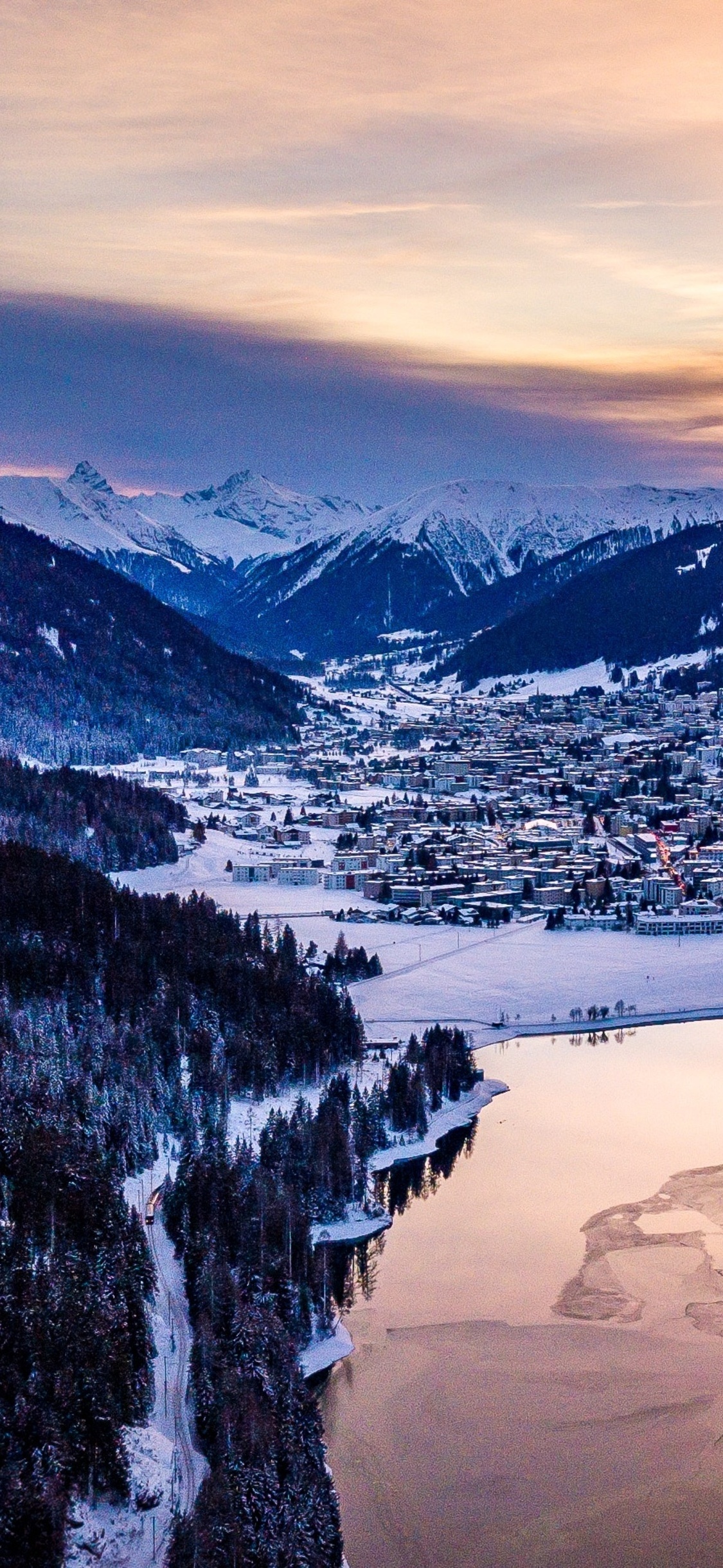 Davos Switzerland 4k iPhone XS, iPhone 10, iPhone X HD 4k Wallpaper, Image, Background, Photo and Picture