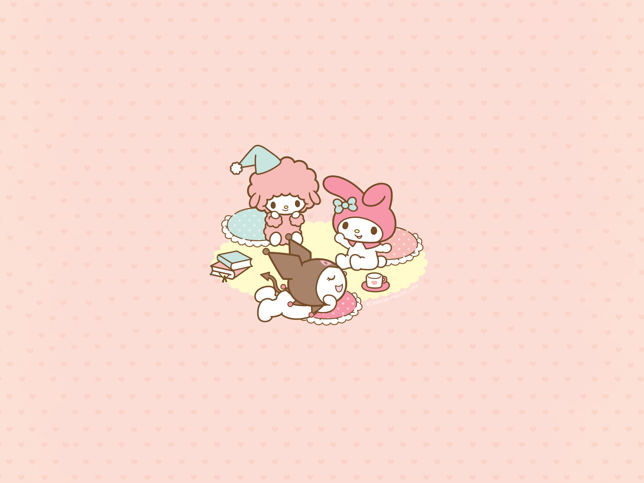 My Melody Wallpaper 4K, Kuromi, My Sweet Piano