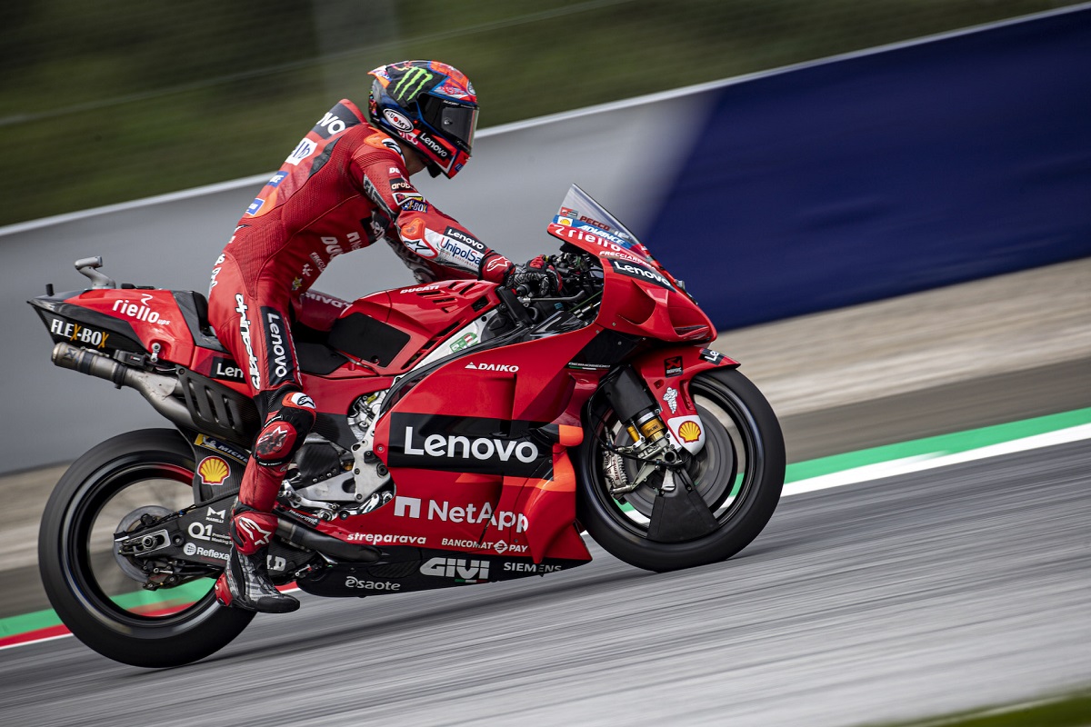 NetApp EMEA into the weekend like at 221 MPH! Read how we're continuing to work with to make the Ducati Lenovo Team an unstoppable force in @MotoGP