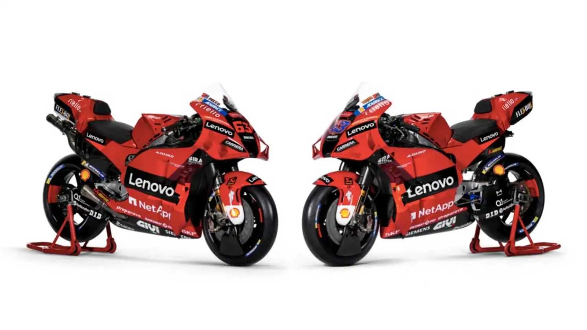 Ducati Lenovo Presents Its 2022 MotoGP Livery