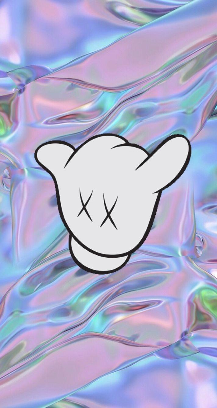 Made A KAWS Inspired IPhone Wallpaper And Thought You Guys Might Like It