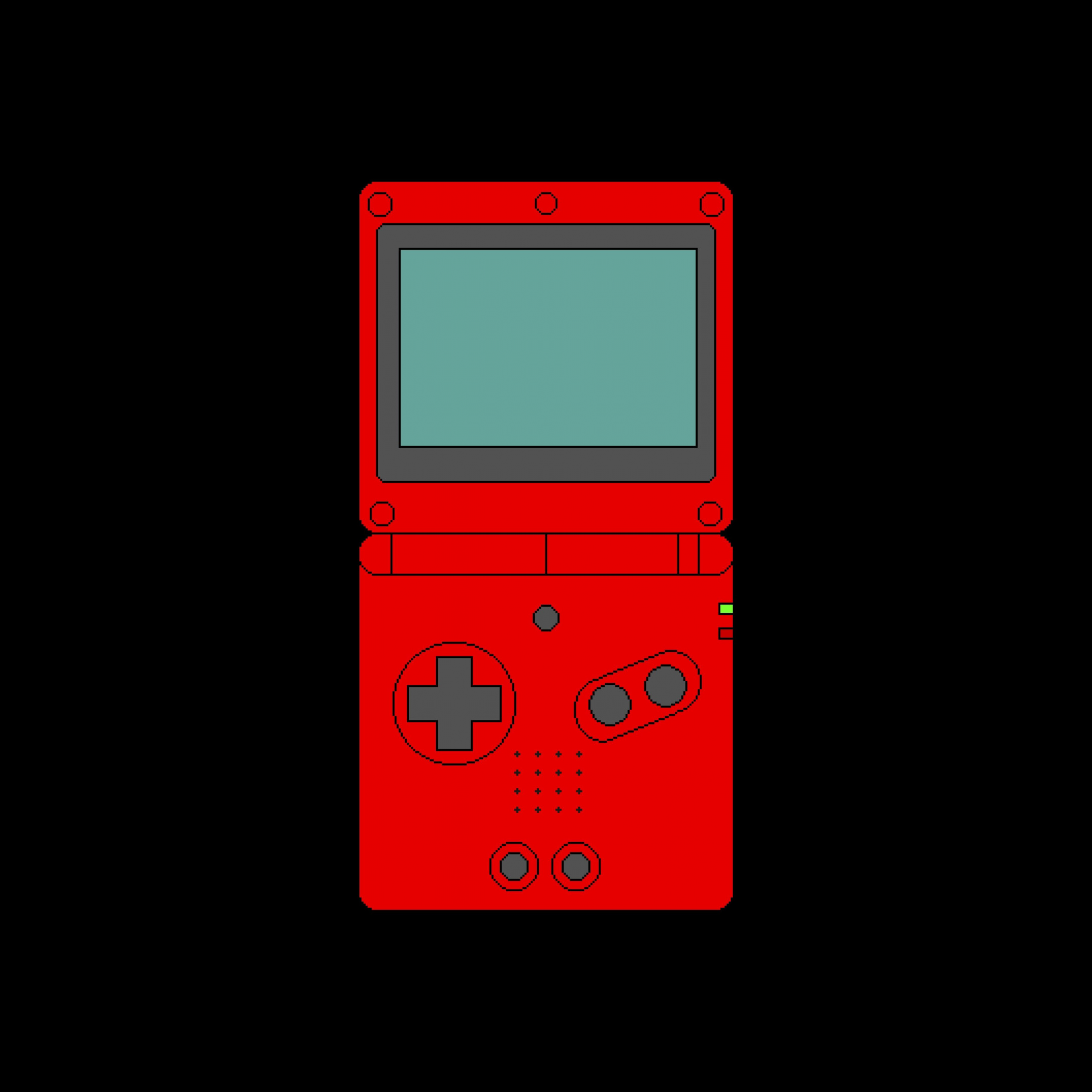 Gameboy Wallpaper 4K, Nintendo, AMOLED, Retro