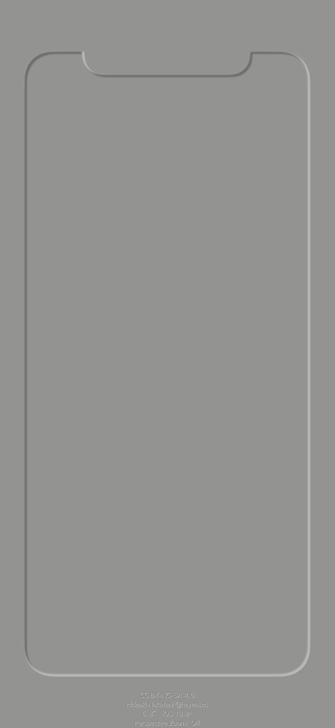 3D border wallpaper for iPhone