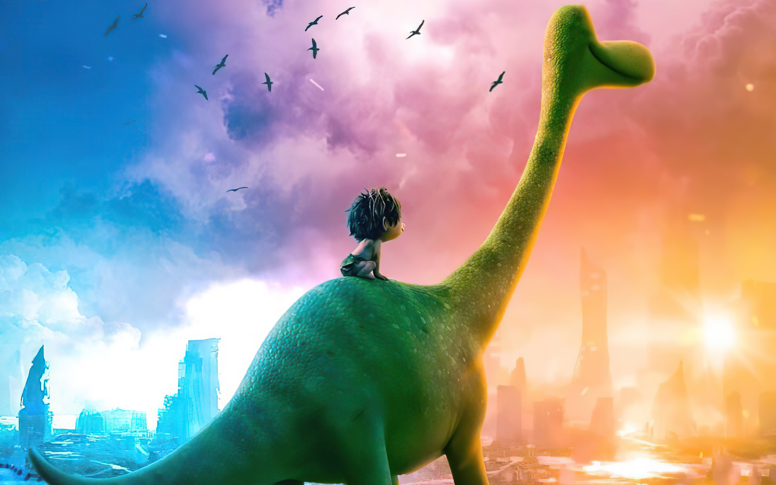 Dino In 2047 The Good Dinosaur 4k 2560x1600 Resolution HD 4k Wallpaper, Image, Background, Photo and Picture