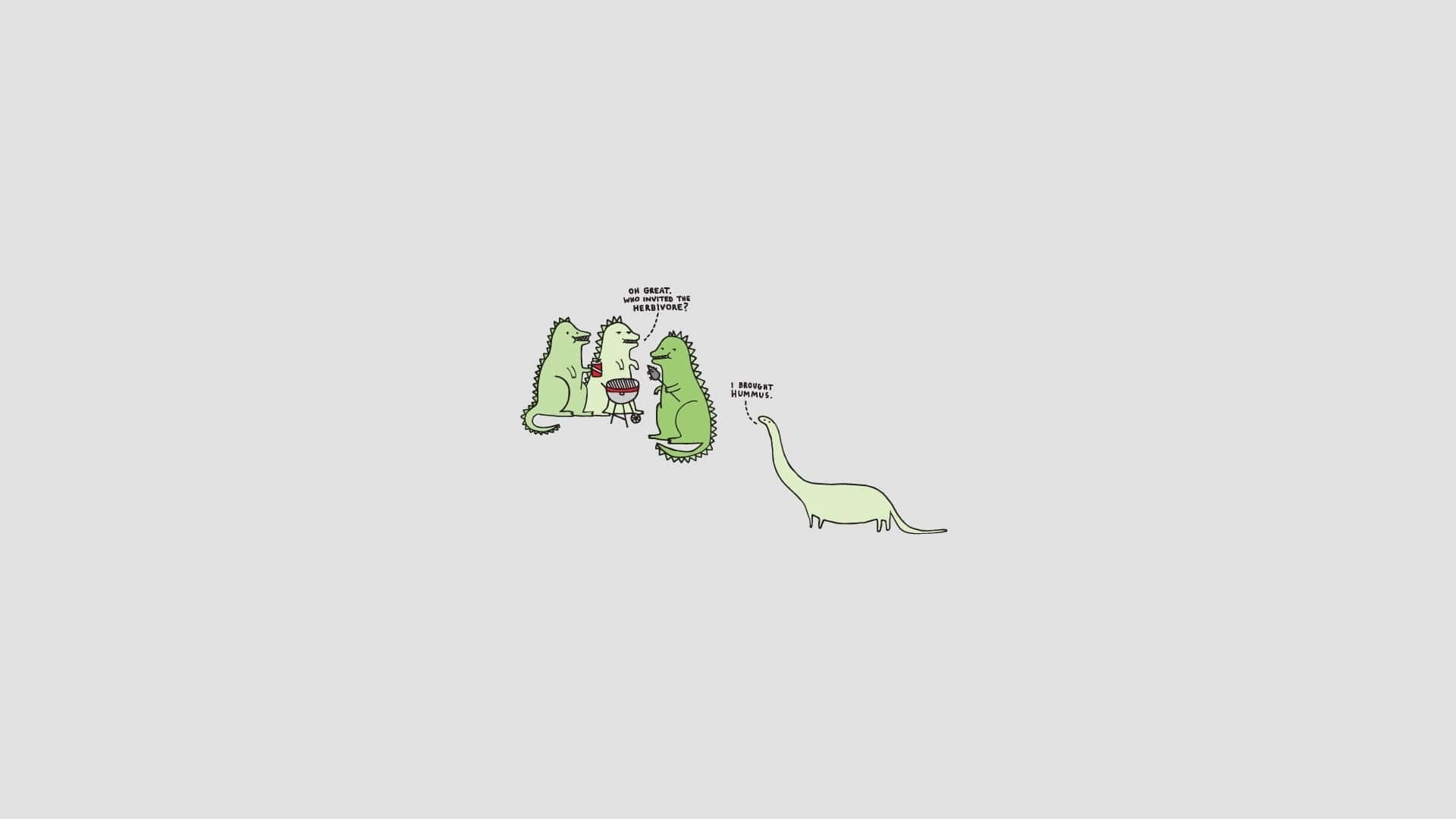 Cute Dinosaur Desktop Wallpaper