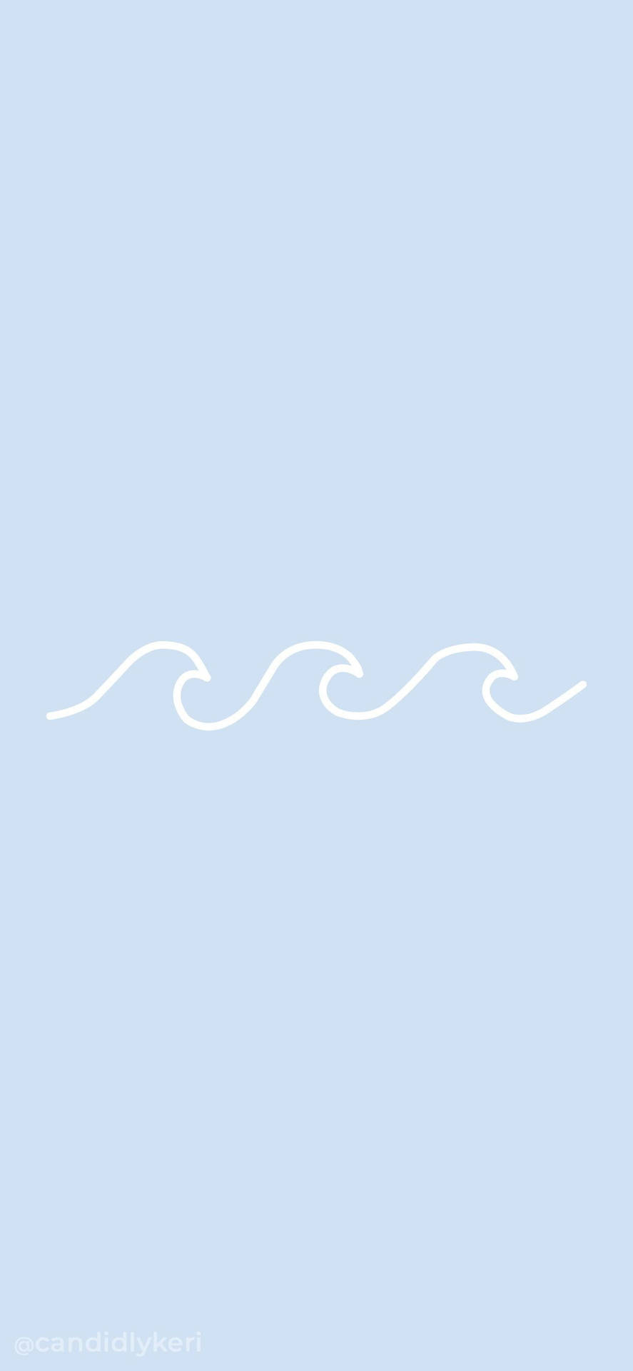 Download Simple Wave Light Blue
