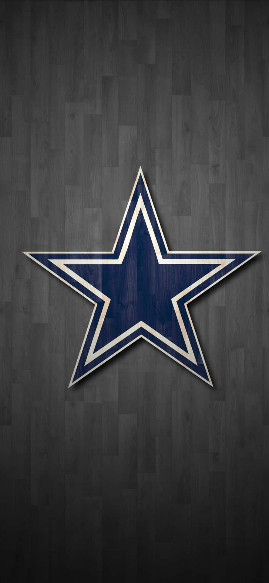 Download Cool Star Logo Of Dallas Cowboys iPhone Wallpaper