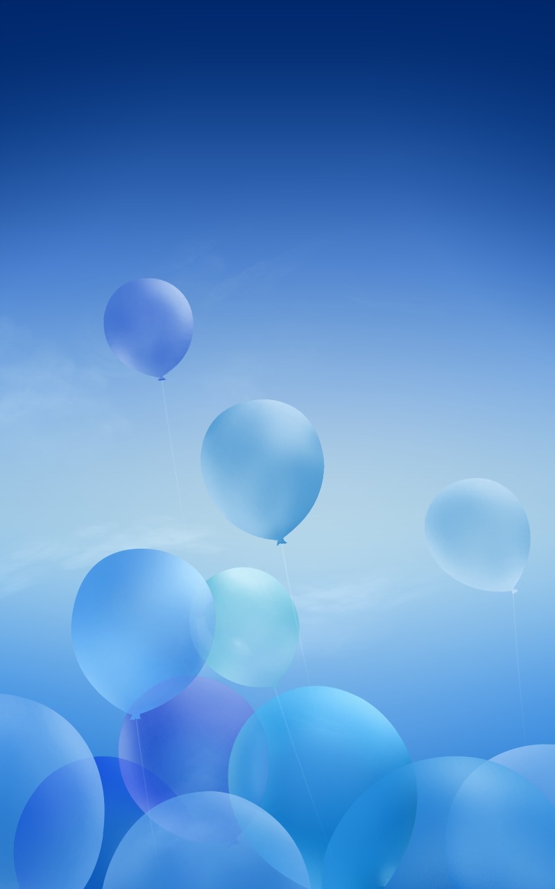 Blue wallpaper for your phone, free