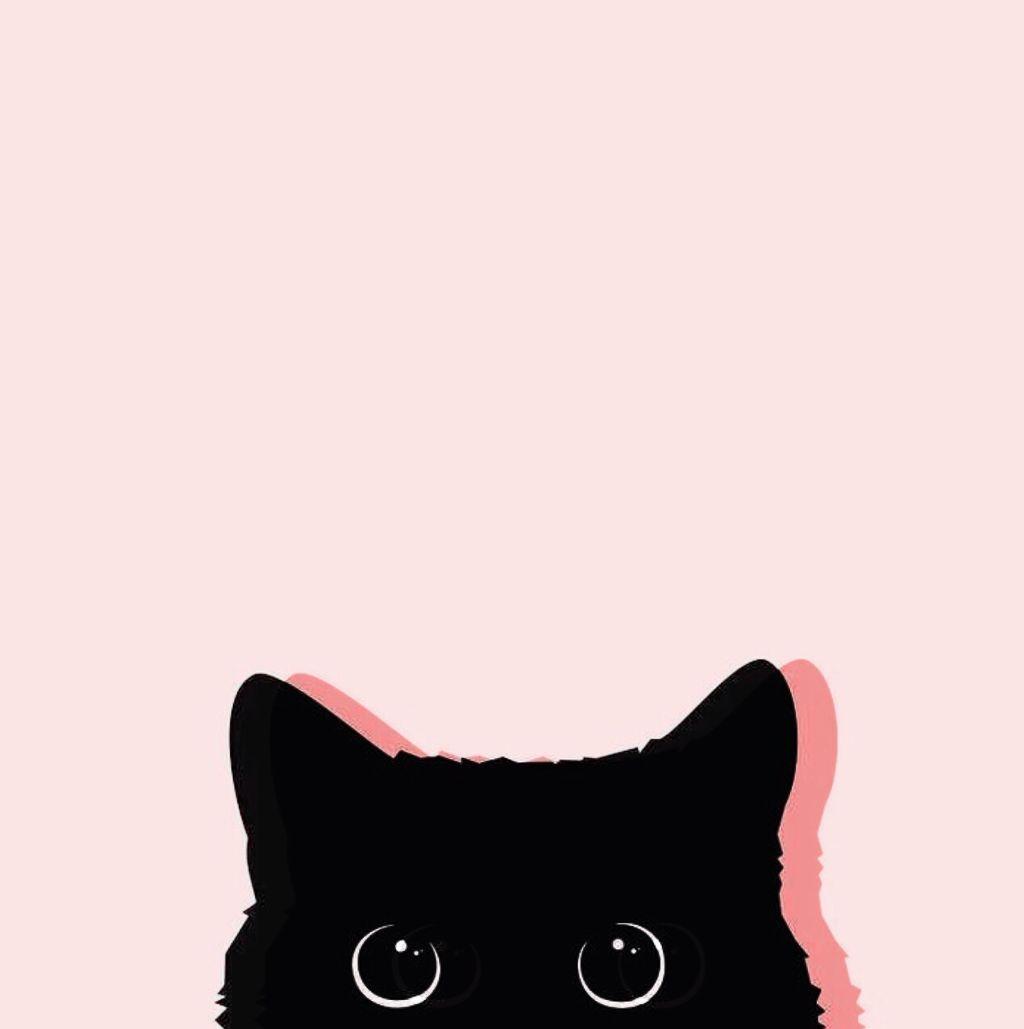 Black Cat Phone Wallpaper