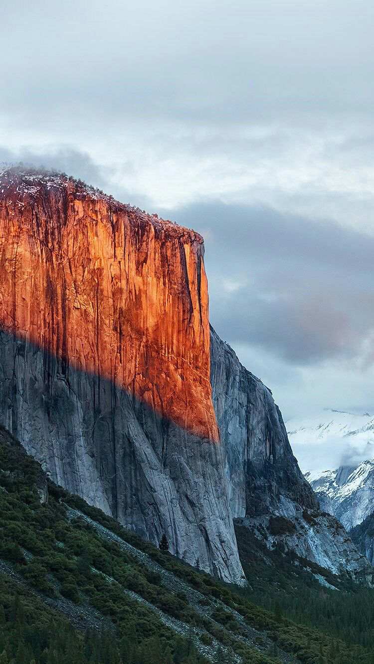 National Park Yosemite Mountain iPhone Wallpaper